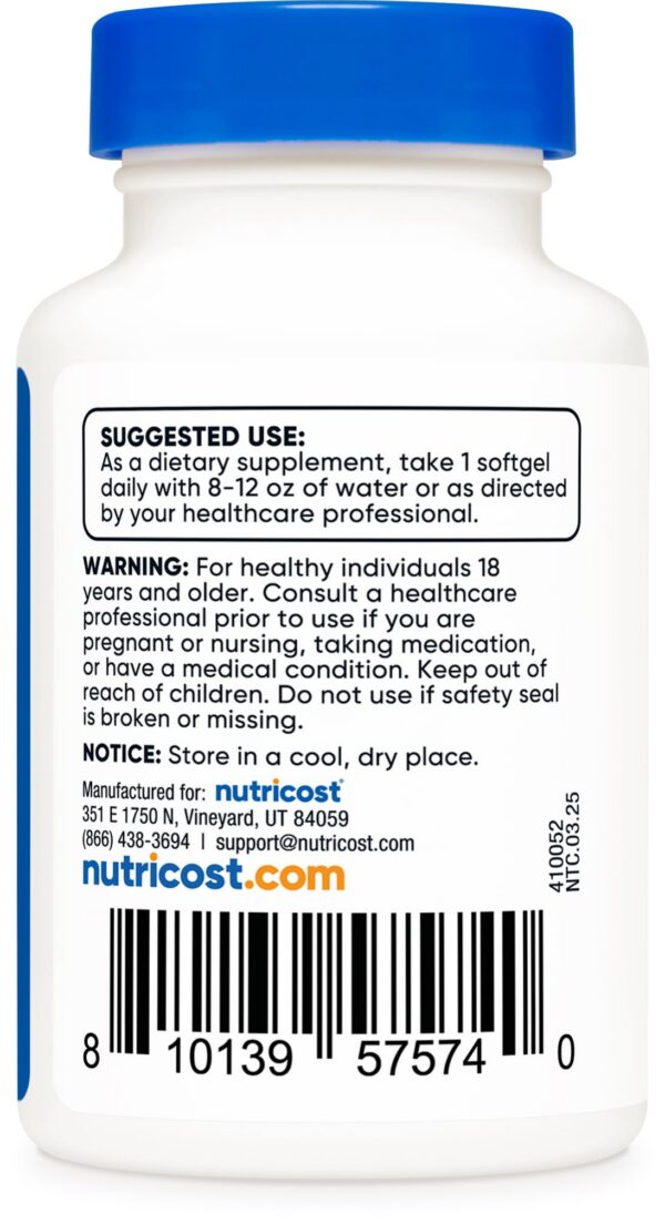 Nutricost - Suplemento libre de transgénicos y de alta calidad
