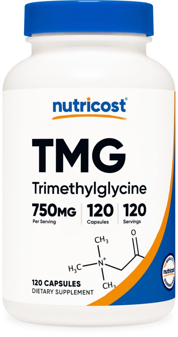 Version 1.0.0 Nutricost TMG 750mg en envase