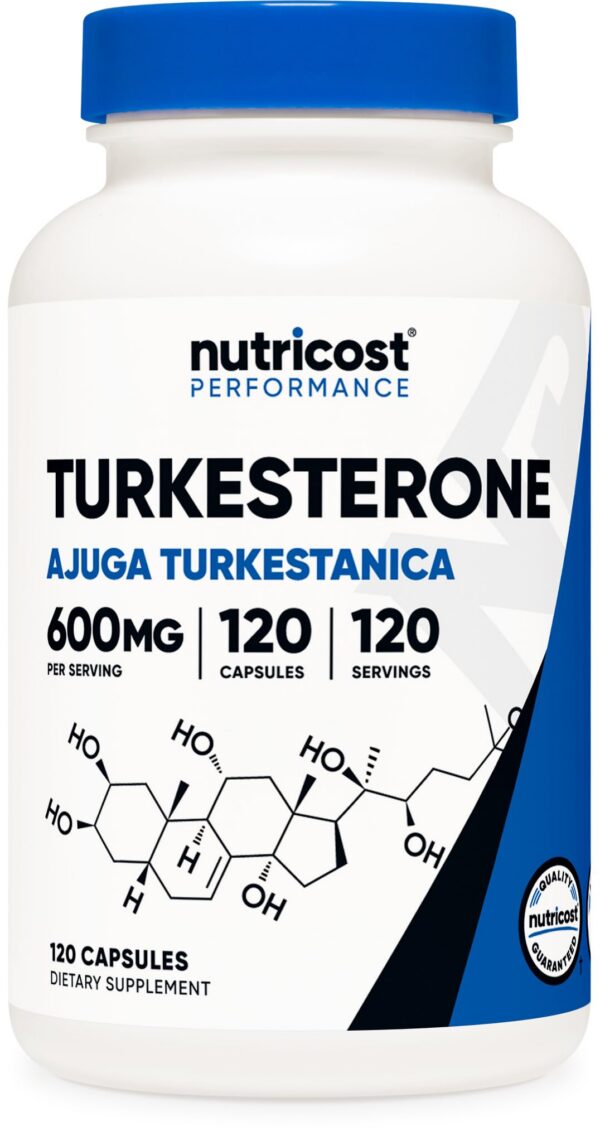 Nutricost Turkesterona suplemento dietético 600mg