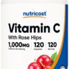Version 1.0.0 Nutricost vitamina C con escaramujo 120 cápsulas premium