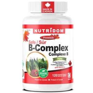 Frontal de la etiqueta Nutridom B-Complex