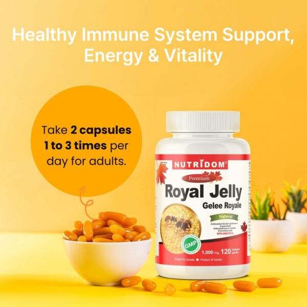 Version 1.0.0 Frasco de Nutridom Royal Jelly 120 softgels