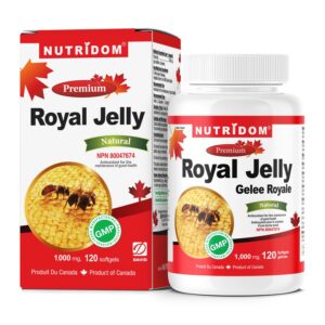 Nutridom Royal Jelly frasco con 120 softgels