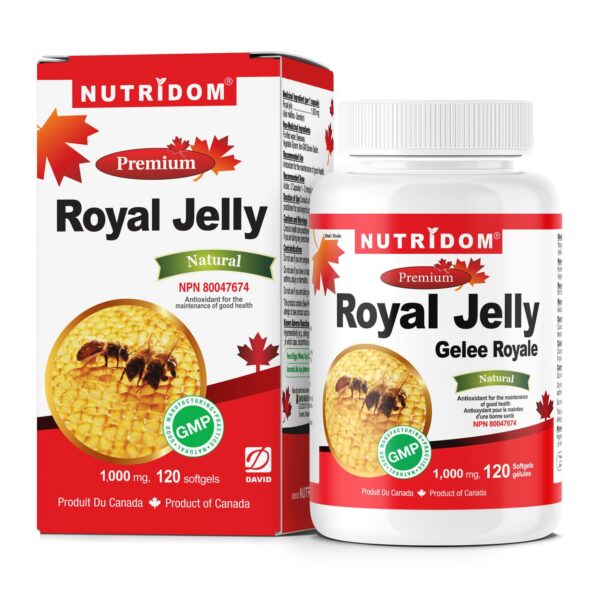 Nutridom Royal Jelly frasco con 120 softgels
