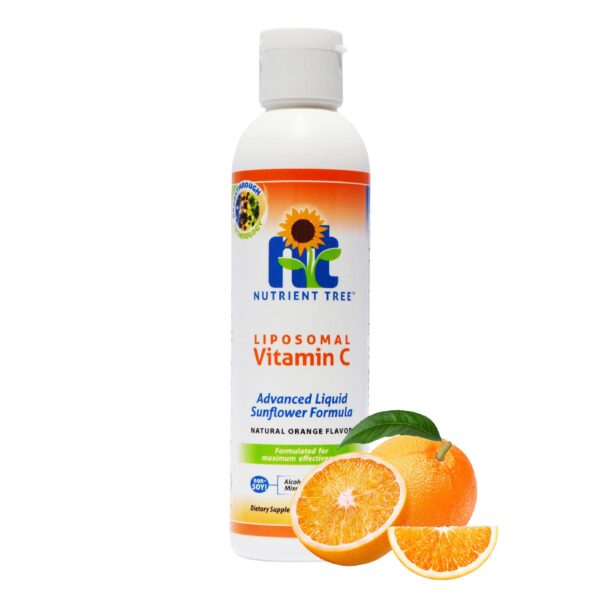 Botella Nutrient Tree vitamina c liposomal sin alcohol