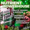 Frasco y polvo de Nutrifitt Epic Greens