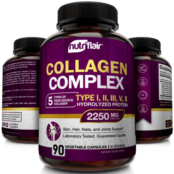 Cápsulas NutriFlair Colágeno