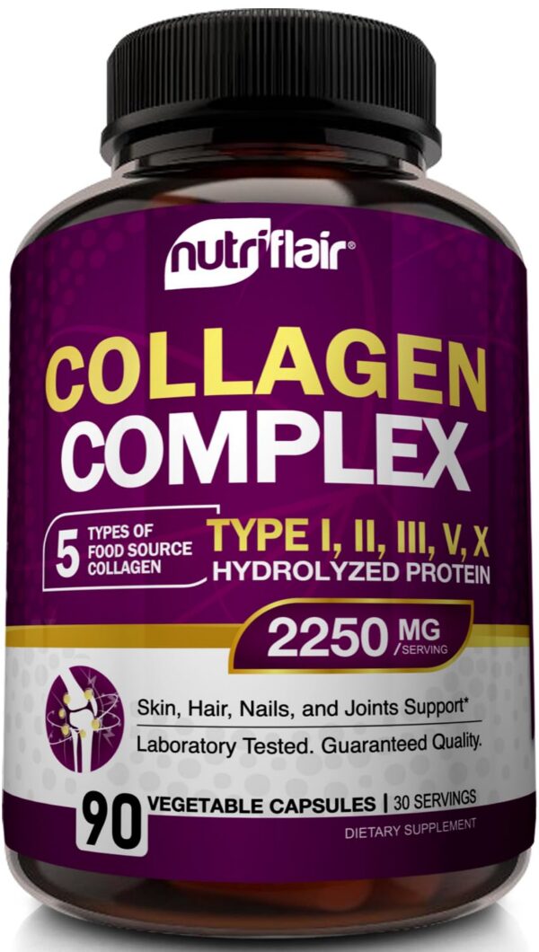 Version 1.0.0 Envase NutriFlair Colágeno Múltiple 2250 mg
