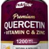 NutriFlair Quercetin 1200mg frasco frontal