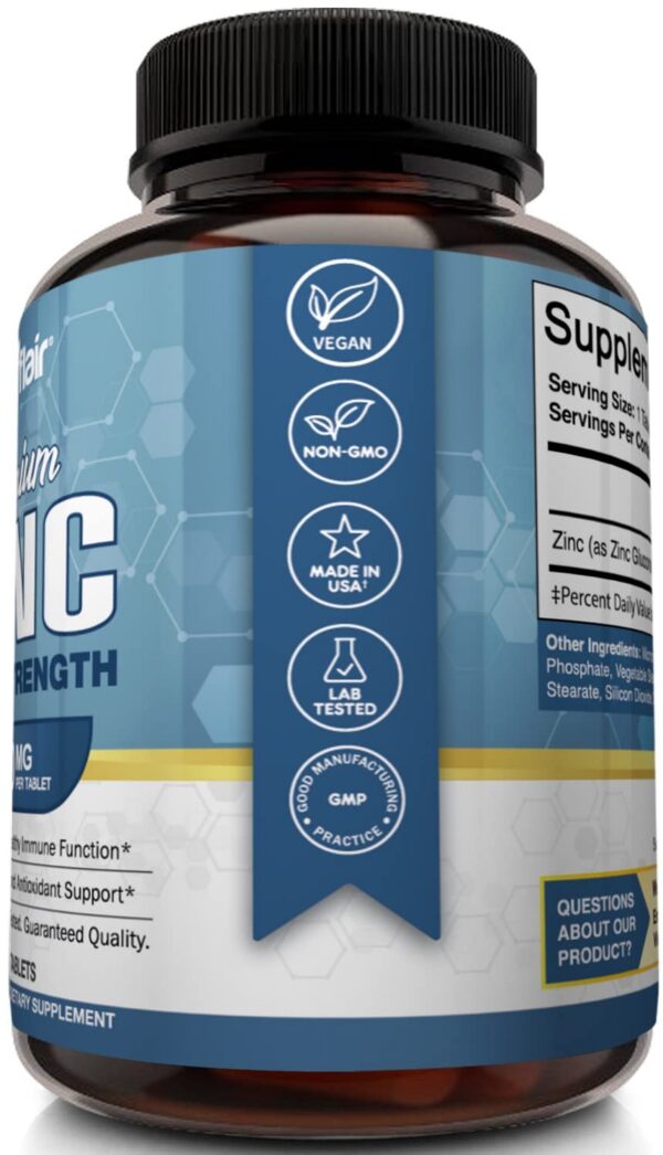 Frente de la etiqueta del producto