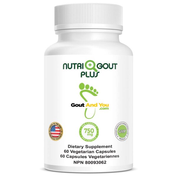 Version 1.0.0 NutriGout Plus cápsulas para soporte de ácido úrico