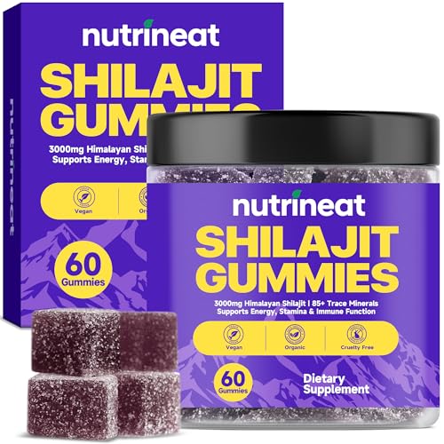 NutriNeat organic shilajit gummies package