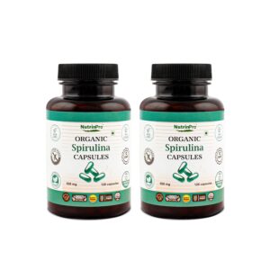 Version 1.0.0 NUTRINPRO cápsulas de espirulina orgánica veganas 240 unidades