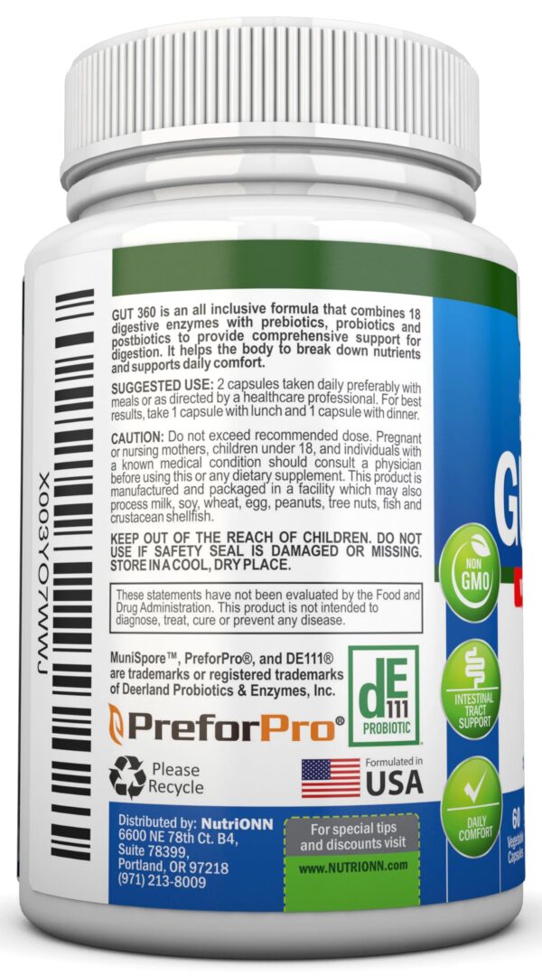 Etiqueta trasera de NutriONN 4 en 1