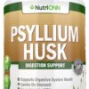NutriONN cápsulas de psyllium para digestión y fibra