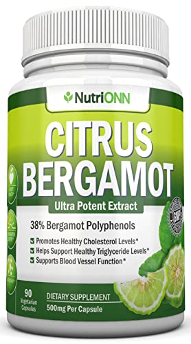 NutriONN Citrus Bergamot 500mg 90 cápsulas extracto premium