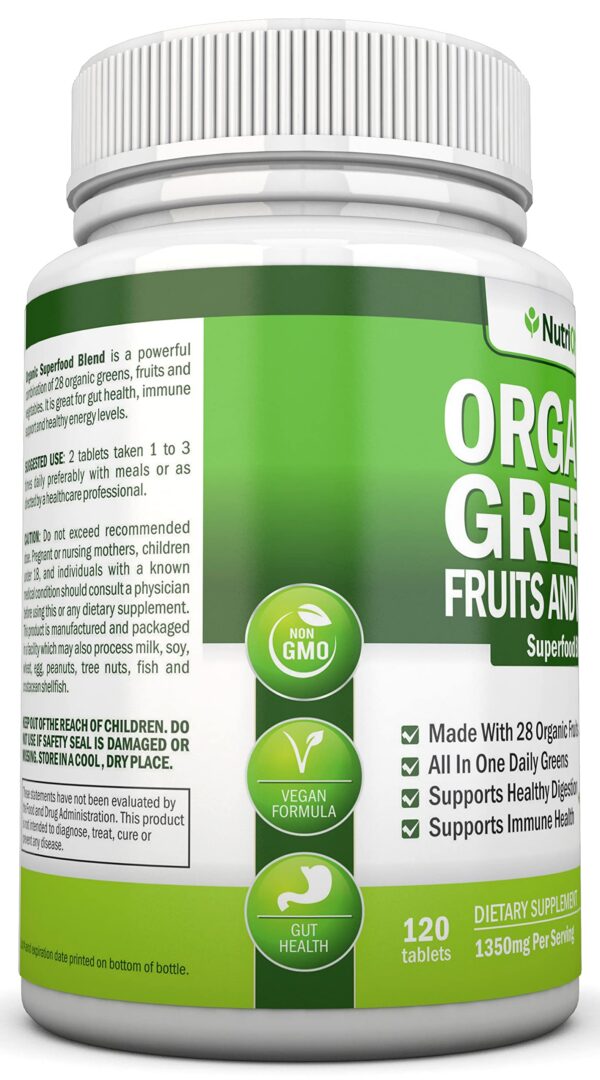 Frasco con etiqueta verde