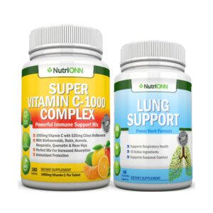 Version 1.0.0 NutriONN Vitamina C y Pulmones - vista frontal