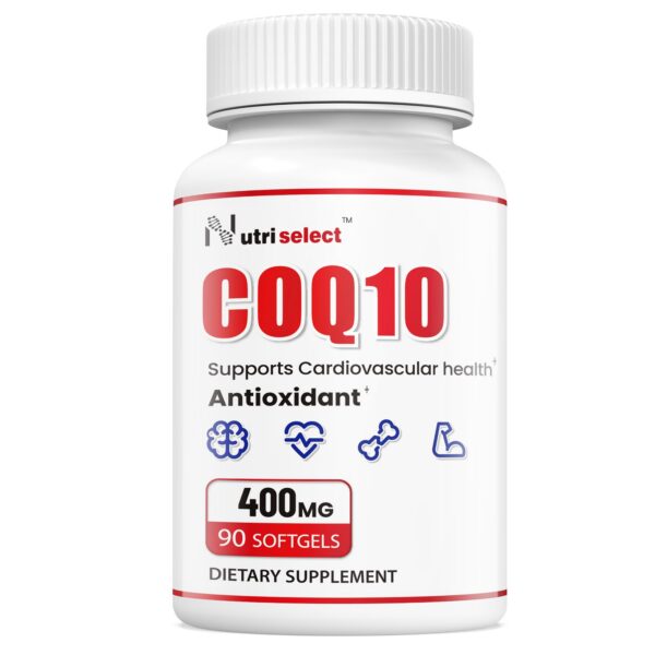 Version 1.0.0 Frente de Nutriselect CoQ10 90 softgels