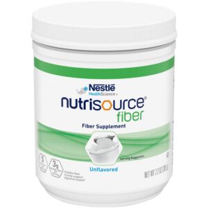 NutriSource polvo de fibra dietética sin sabor 204 gramos