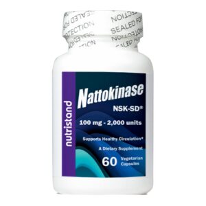 Version 1.0.0 Frente del frasco NutriStand Nattokinase