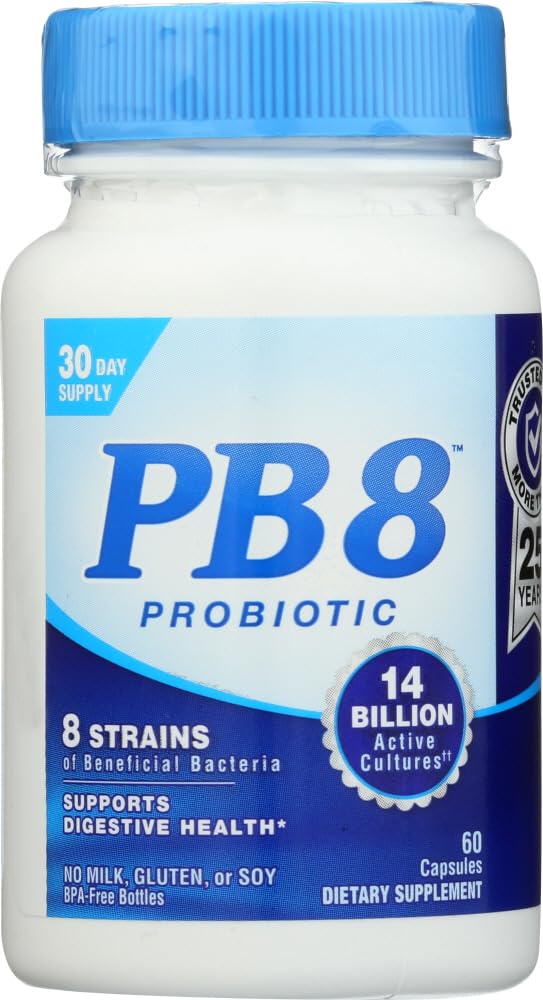 Nutrition Now PB 8 probiótico sin gluten 60 cápsulas
