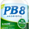 Nutrition Now PB8 probiótico vegetariano 14 mil millones cultivos
