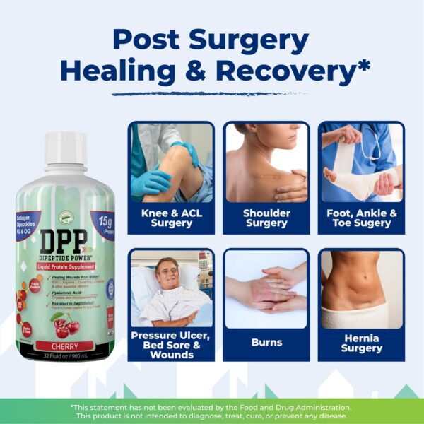 Contenido de proteina-de-suero y colageno en frasco