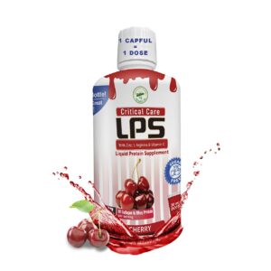 Frente del envase LPS líquido de colágeno y proteína de suero