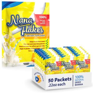 Paquete de Nutritional Designs Nana Flakes polvo de plátano natural