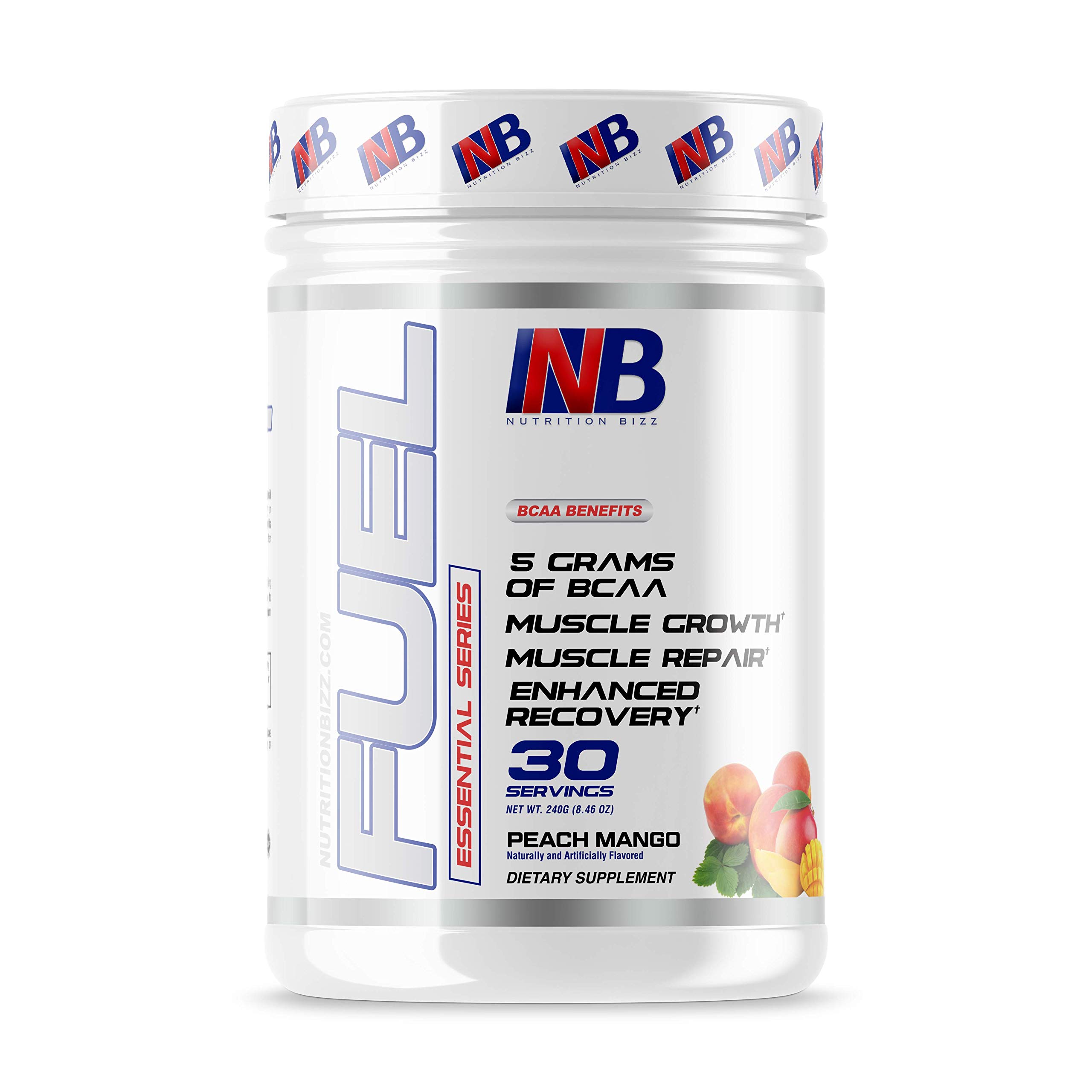 NutritionBizz BCAA Powder, 5 g BCAA
