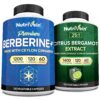 Nutrivein berberina y bergamota combo 120 cápsulas salud