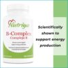 Nutriya b complex 100 cápsulas saludables metabolismo