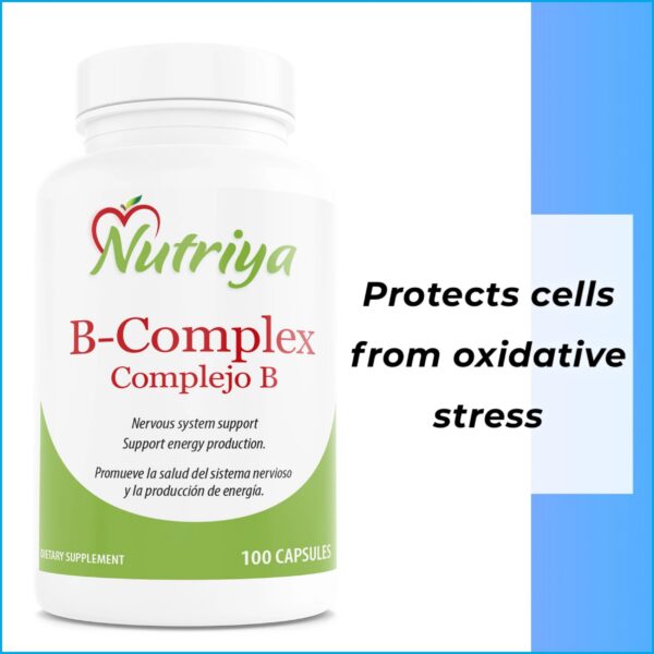 Version 1.0.0 Nutriya suplemento complejo b cápsulas para sistema nervioso