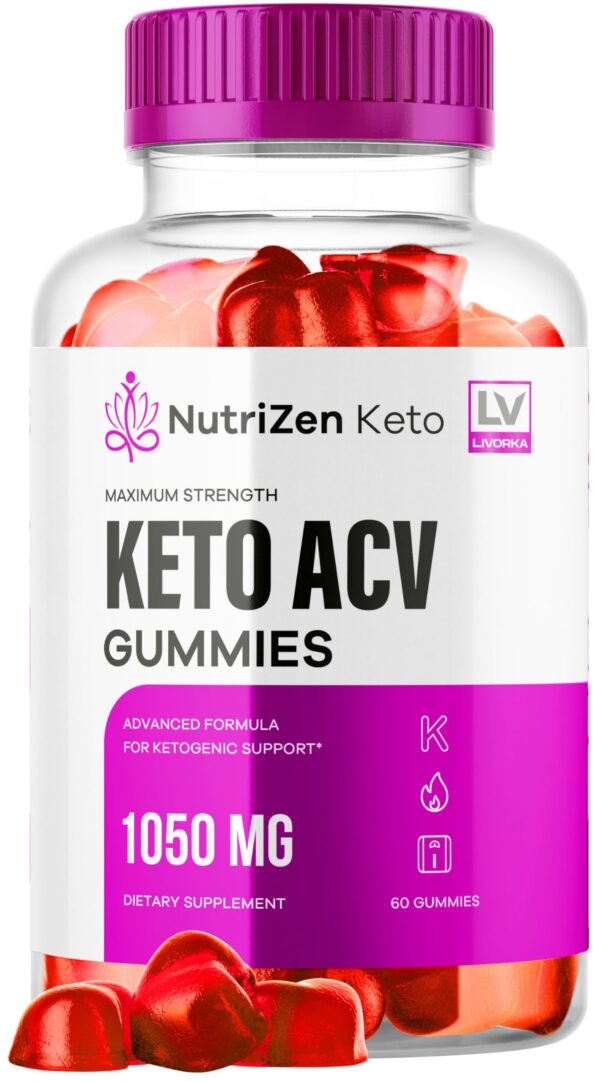 Nutrizen Keto ACV gummies suplemento keto 60 unidades