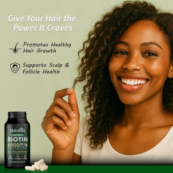 Version 1.0.0 Cápsulas Biotin 6000 mcg con MSM