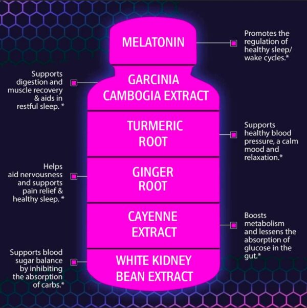 Pastillas nocturnas en blister