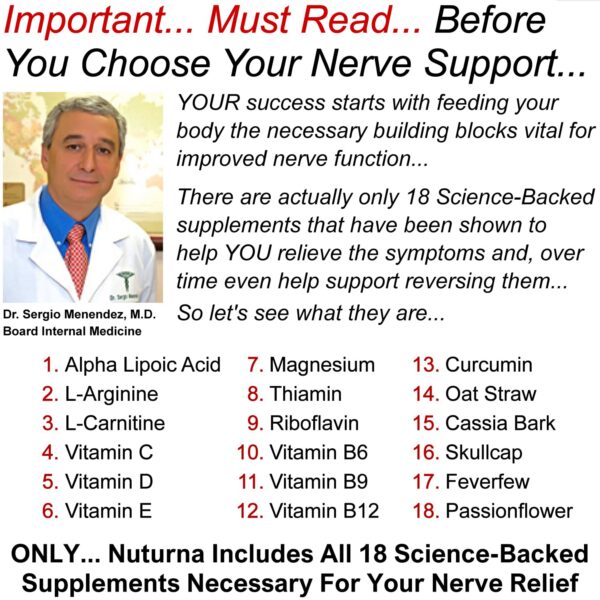 Nuturna 180 cápsulas Vista superior