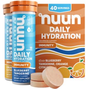 Nuun Immunity tabletas electrolitos envase delantero