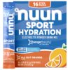 Nuun Sport polvo electrolitos sabor All Out Orange paquete frontal