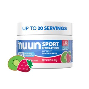 Nuun Sport polvo electrolitos sabor fresa kiwi envase