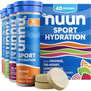 Tabletas Nuun Sport frente envase