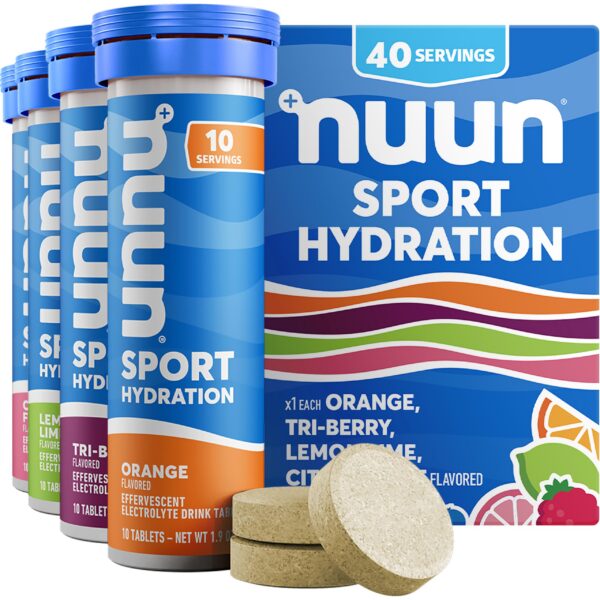 Tabletas Nuun Sport frente envase