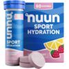 Nuun Sport tableta de electrolitos sabor Fresa Limón
