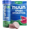 Frente de Nuun Sport tableta electrolitos sabor sandia