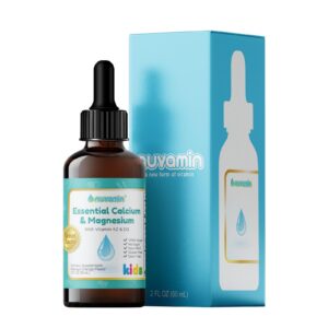 Nuvamin gotas líquidas calcio magnesio botella