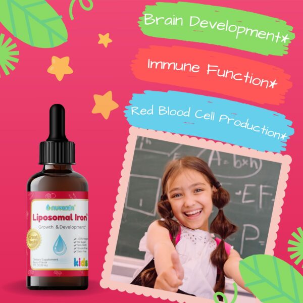 Aplicador para gotas de hierro liposomal