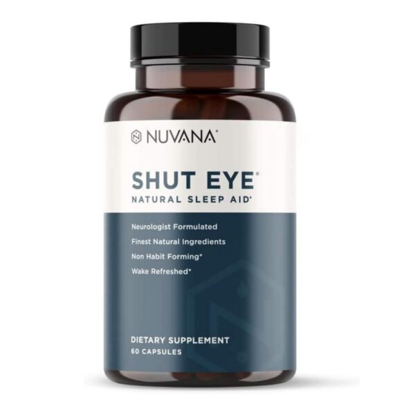Nuvana Shut Eye suplemento natural para dormir melatonina