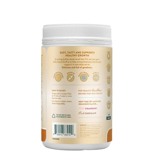 Etiqueta del producto Nuzest Kids Good Stuff