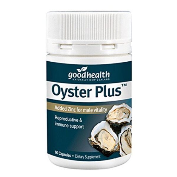 Frasco Goodhealth Zinc Plus Oyster Extract cápsulas